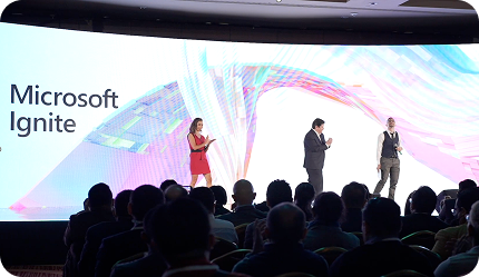 Microsoft Ignite Stage